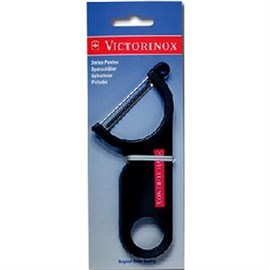 Victorinox-Sparschäler, schwarz 7.6073.3, rostfreie Pendelklinge Produktbild