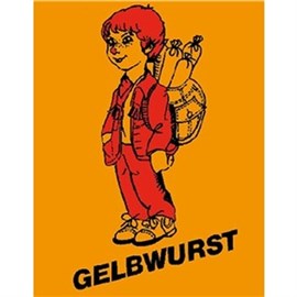 F+ gelb 45(49)/20m gerafft "Gelbwurst"/Junge Produktbild