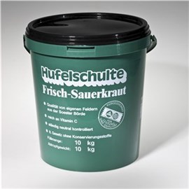 Frischsauerkraut, grüner Eimer Eim. 10 kg Produktbild