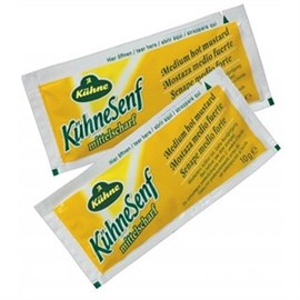 Senf-Kühne / Portionsbeutel Btl. 150 St. a 10 g Produktbild