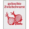 F+ 45(49)/20m gerafft "gekochte-Zwiebelwurst"/1-farbig: rot Produktbild