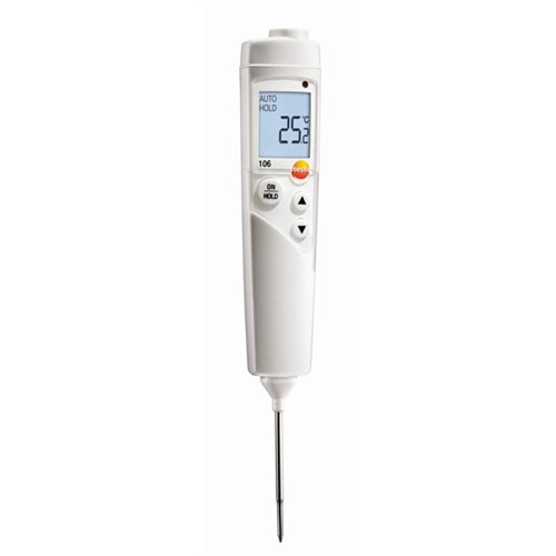 Testo-Thermometer Typ 106, Einzelgerät Messbereich: -50°C bis +275°C Produktbild 0 L