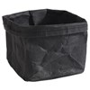 Brottasche "Paperbag" APS, schwarz Maße: 12 x 11,5 cm, H.: 11,5 cm Produktbild