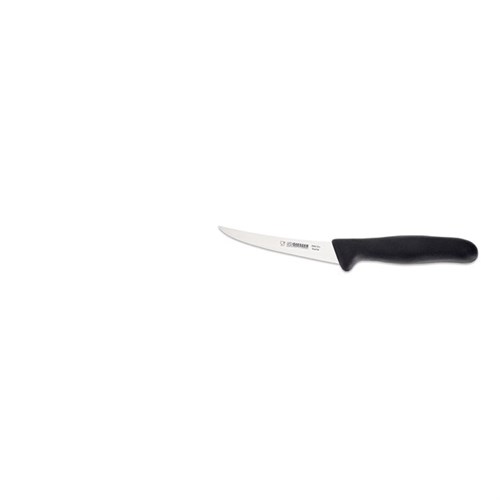 Giesser-Ausbeinmesser, schwarz 2504/13, gebogen, semiflex Produktbild 0 L