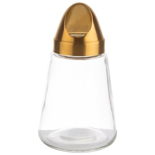 Snackspender Glas, gold D: 8,5 cm, H: 15,5 cm Produktbild 0 L