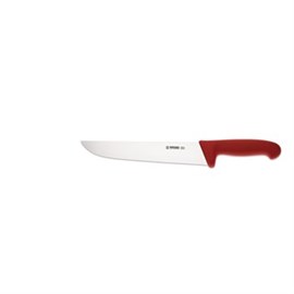 Giesser-Schlachtmesser, rot 4005/24, gerade, breit Produktbild