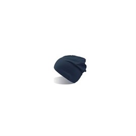 Baumwoll-Mütze navyblau kurz 95% BW/5% Polyester Produktbild