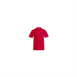 Polo-Shirt Herren Gr. M rot, 60% Baumwolle/ 40% Polyester Produktbild