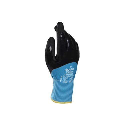 Kälteschutzhandschuh Temp Ice 700 Gr. 9 blau-schwarz, 240-270 mm lang Produktbild 0 L