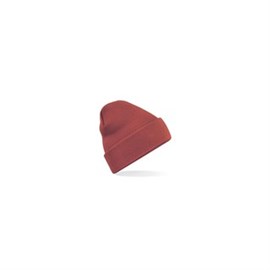 Strickmütze rostorange 100 % Acryl Produktbild
