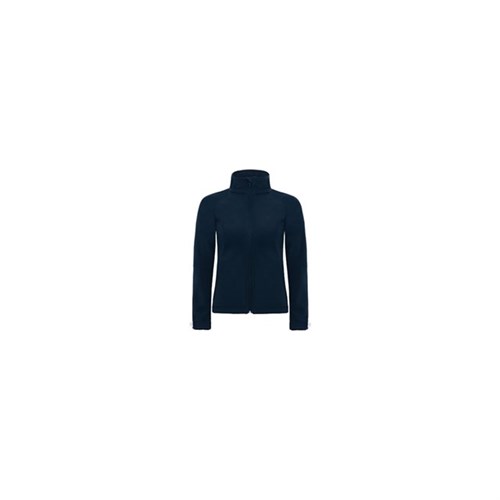 Softshell-Jacke Damen Gr. XL navyblau, mit abnehmbarer Kapuze Produktbild 0 L