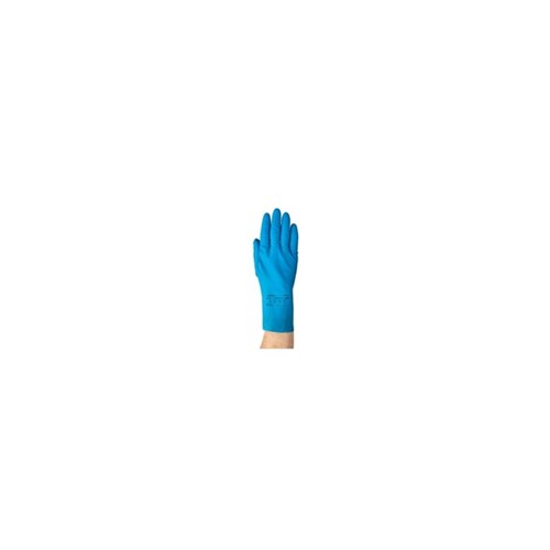 Handschuh Econohands Plus Gr. XL / 9,5-10 blau, Latex, 305 mm lang Produktbild 0 L