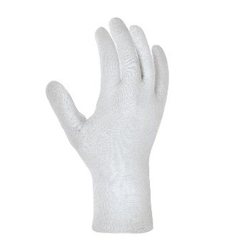 Baumwolltrikot-Handschuhe Gr. 8 weiß, Baumwolle Produktbild 0 L