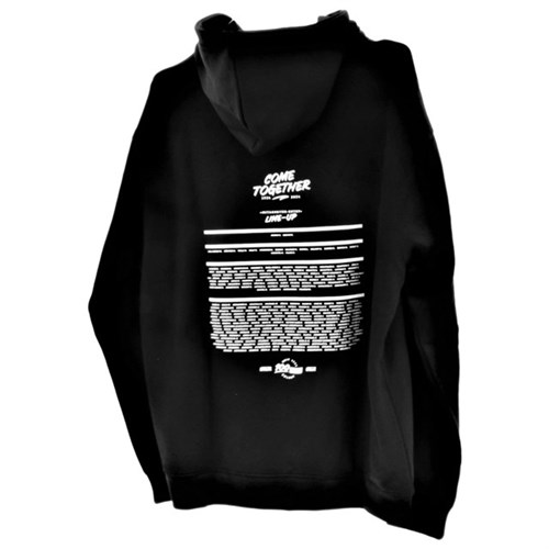 Sweat-Shirt mit Kapuze Gr. L schwarz Druck: EPIC Produktbild 1 L