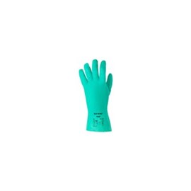 Handschuh Sol-Knit Gr. 9 grün, Nitril, 310 mm lang Produktbild