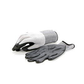 Schutzhandschuh Skin Clean Gr. 10 schwarz/grau, PPU-Beschichtung Produktbild