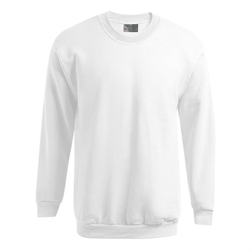 Sweat-Shirt Gr. 3XL weiß, 100% Baumwolle Produktbild 0 L