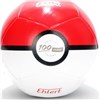 Fußball "Eightball"/"Pokéball" schwarz/rot Produktbild