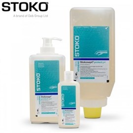 Stokosept® protect Hautschutzcreme antibakteriell Fl. 1 L Produktbild