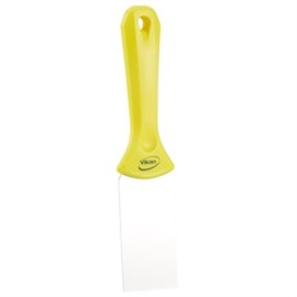 Handschaber-Vikan Edelstahlblatt, gelb 4008-6 / 235 x 50 x 22 mm Produktbild